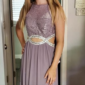 Prom dress size 5 mauve/lavender Speechless